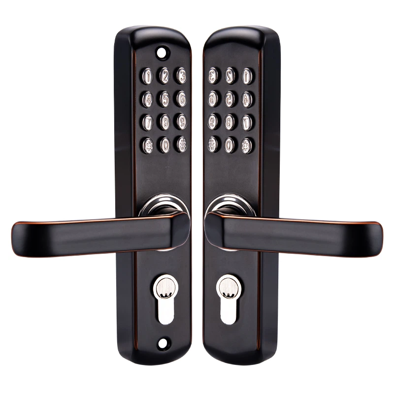 Vélræn samsetning hurðarlás